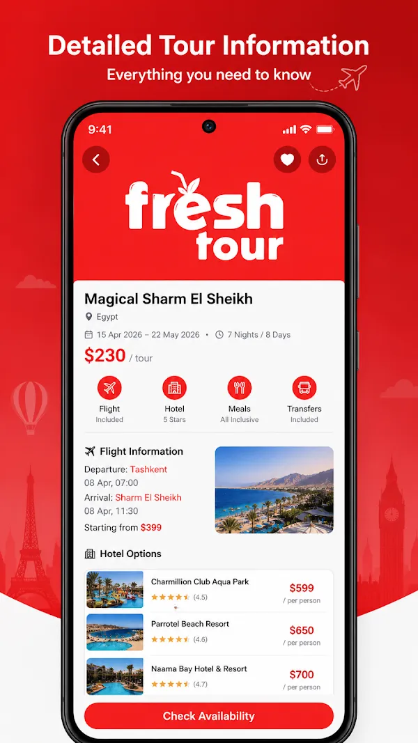 Fresh Tour screenshot 5